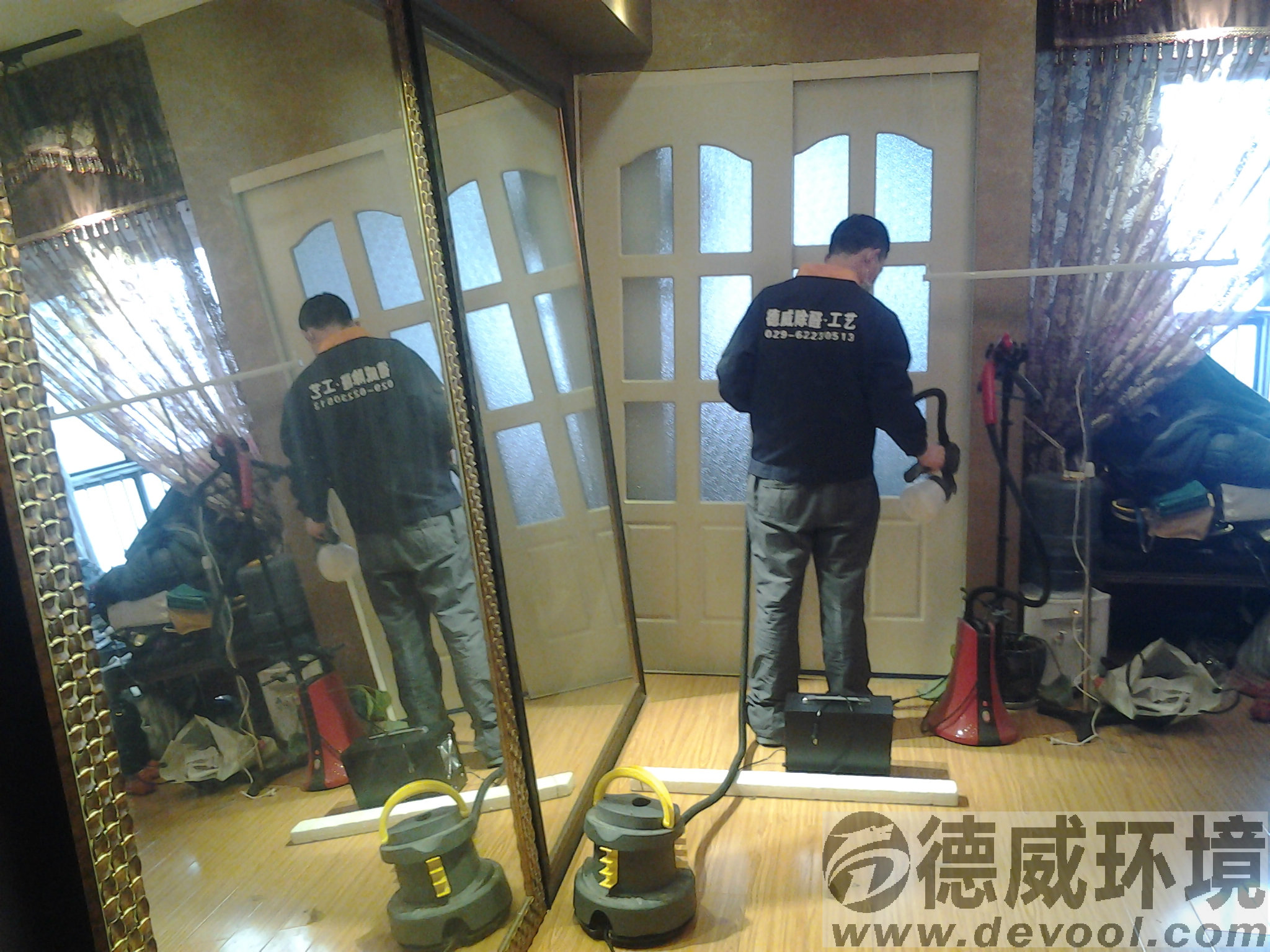 凤城五路赛高国际客户室内空气污染治理